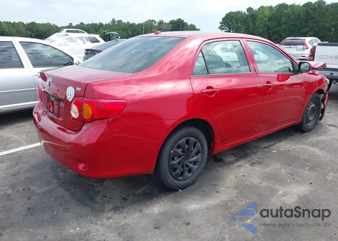 2009 Toyota Corolla Le из США, поврежденный, VIN 1NXBU40E09Z081020